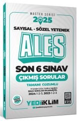 Yediiklim 2025 ALES Master Çıkmış Sorular Son 6 Sınav Çözümlü Yediiklim Yayınları