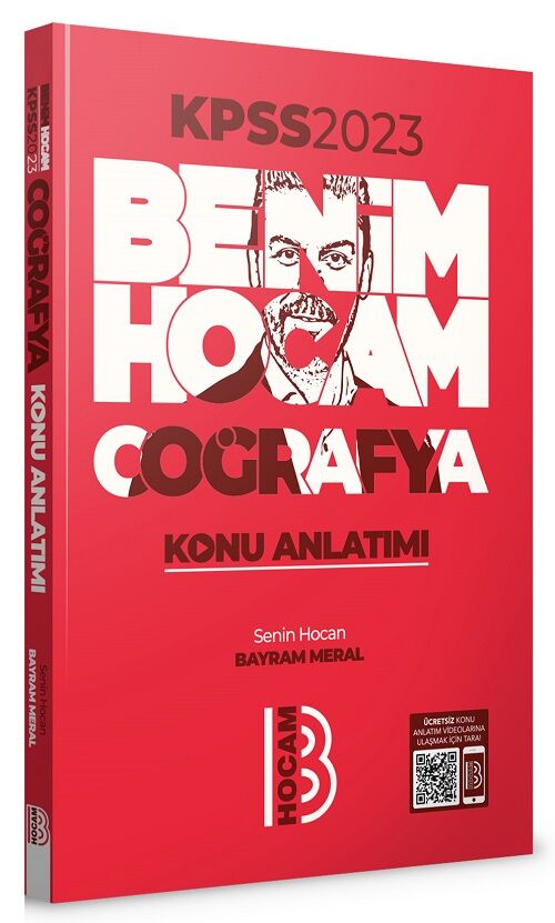 SÜPER FİYAT - Benim Hocam 2023 KPSS Coğrafya Konu Anlatımı - Bayram Meral Benim Hocam Yayınları