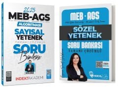 Hoca Kafası + İndeks 2025 MEB-AGS Sözel + Sayısal Yetenek Soru Bankası 2 li Set - Öznur Saat Yıldırım, Metin Şimşek Hoca Kafası + İndeks Akademi Yayınları