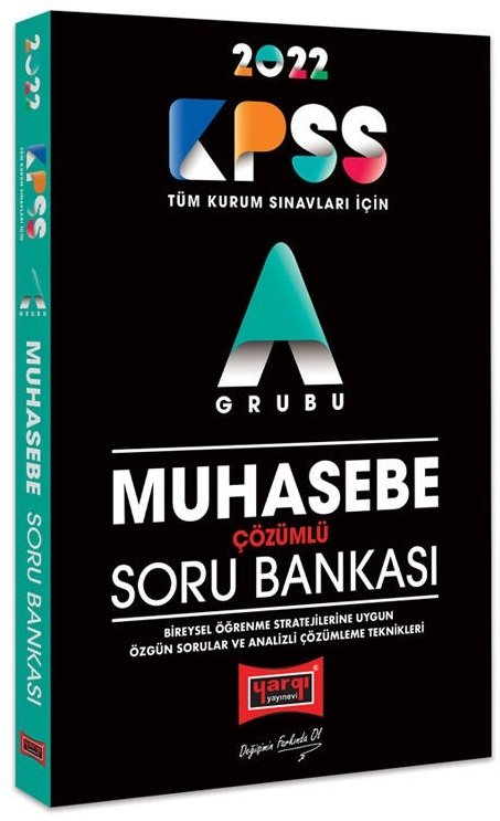 Yargı 2022 KPSS A Grubu Muhasebe Soru Bankası Çözümlü Yargı Yayınları