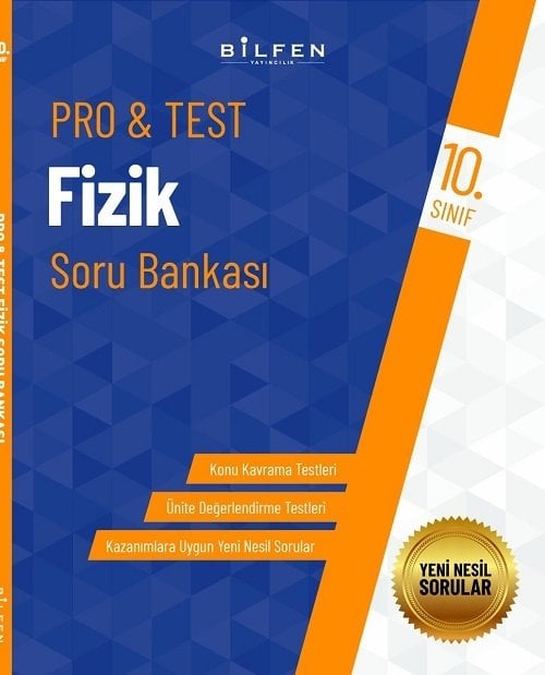 Bilfen 10. Sınıf Fizik ProTest Soru Bankası Bilfen Yayıncılık