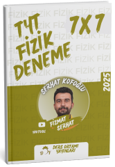 Ders Ortamı 2025 YKS TYT Fizik 7x7 Deneme - Serhat Kofoğlu Ders Ortamı Yayınları