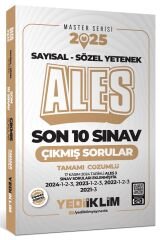 Yediiklim 2025 ALES Master Çıkmış Sorular Son 10 Sınav Çözümlü Yediiklim Yayınları