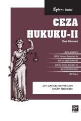 Gazi Kitabevi Ceza Hukuku II - Özel Hükümler - Reform Serisi Gazi Kitabevi