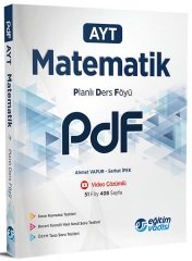 Eğitim Vadisi YKS AYT Matematik PDF Planlı Ders Föyü Video Çözümlü Eğitim Vadisi Yayınları