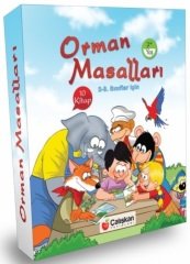 Çalışkan Orman Masalları Seti (10 Kitap) Çalışkan Yayınları