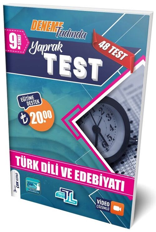 Tümler 9. Sınıf Türk Dili ve Edebiyatı Yaprak Test Video Çözümlü Tümler Yayınları