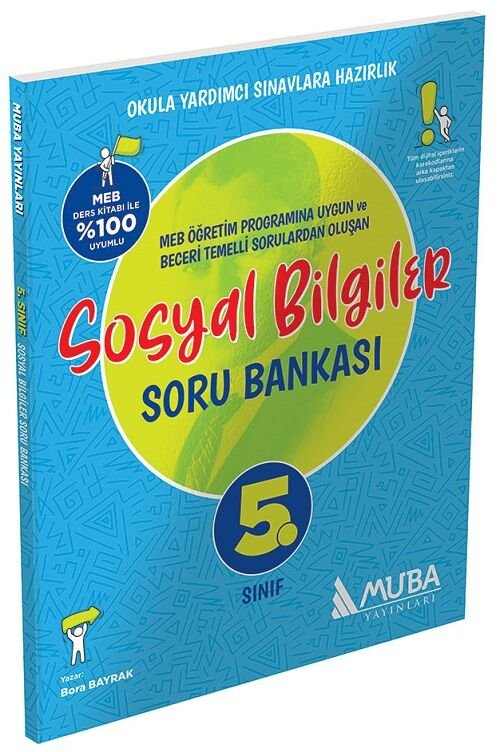 Muba 5. Sınıf Sosyal Bilgiler Soru Bankası Muba Yayınları