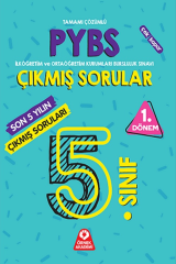 Örnek Akademi 5. Sınıf PYBS 1. Dönem Son 5 yıl Çıkmış Sorular Örnek Akademi Yayınları