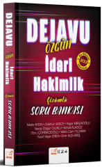 E24 Yayınları 2022 İdari Hakimlik DEJAVU Özgün Soru Bankası Çözümlü E24 Yayınları