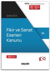 Seçkin Fikir ve Sanat Eserleri Kanunu Cep Kitabı 25. Baskı Seçkin Yayınları