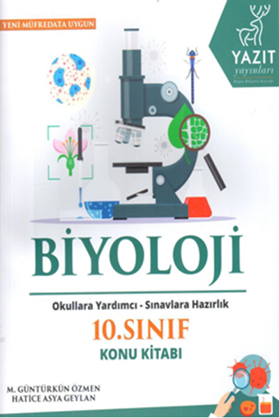 Yazıt 10. Sınıf Biyoloji Konu Kitabı Yazıt Yayınları