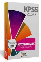 İsem 2020 KPSS Lise Ortaöğretim Ön Lisans Vatandaşlık Soru Bankası Çözümlü İsem Yayınları