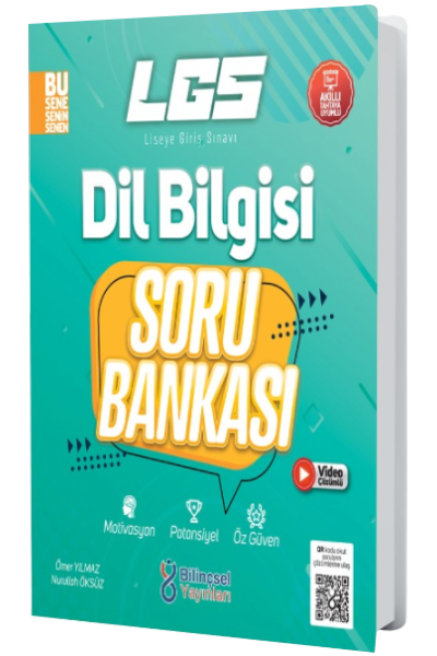 Bilinçsel 8. Sınıf LGS Dil Bilgisi Soru Bankası Bilinçsel Yayınları