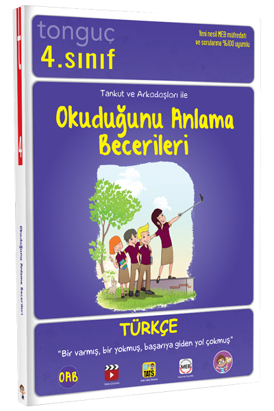 Tonguç 4. Sınıf Türkçe Okuduğunu Anlama Becerileri Tonguç Akademi