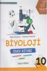 Yazıt 10. Sınıf Biyoloji Ödev Kitabı Yazıt Yayınları