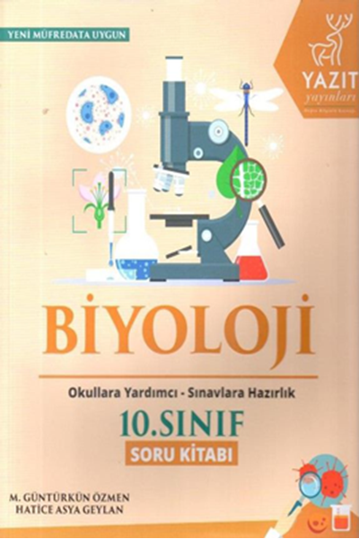 Yazıt 10. Sınıf Biyoloji Soru Bankası Yazıt Yayınları