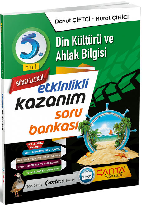 Çanta 5. Sınıf Din Kültürü ve Ahlak Bilgisi Kazanım Soru Bankası Çanta Yayınları