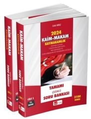 Akfon 2024 Kaymakamlık KAİM MAKAM Soru Bankası Çözümlü 12. Baskı - Celal Araz Akfon Yayınları