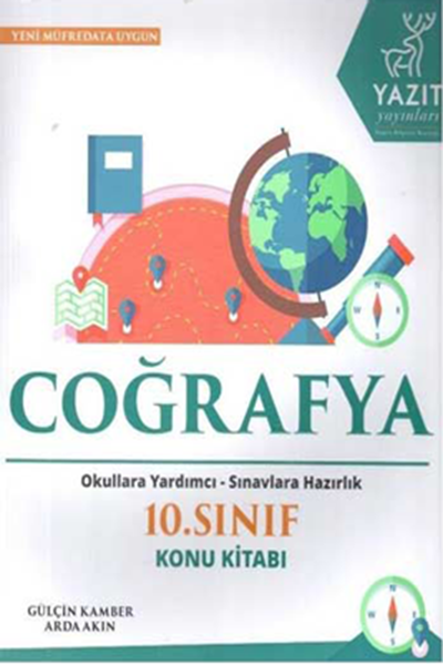 Yazıt 10. Sınıf Coğrafya Konu Kitabı Yazıt Yayınları