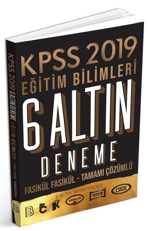 Benim Hocam 2019 KPSS Eğitim Bilimleri 6 Altın Deneme Çözümlü Benim Hocam Yayınları