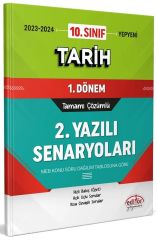 Editör 10. Sınıf Tarih 1. Dönem Ortak Sınav 2. Yazılı Senaryoları Editör Yayınları