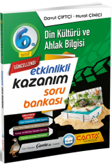 Çanta 6. Sınıf Din Kültürü ve Ahlak Bilgisi Kazanım Soru Bankası Çanta Yayınları