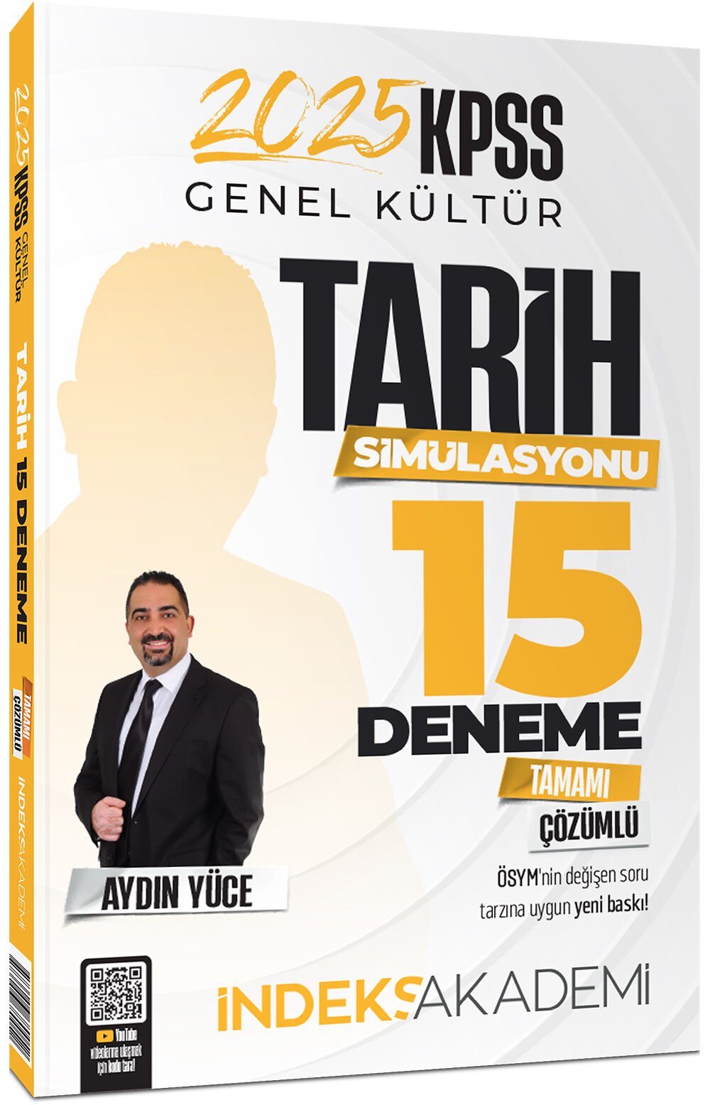 İndeks Akademi 2025 KPSS Tarih Simülasyonu 15 Deneme Çözümlü - Aydın Yüce İndeks Akademi Yayıncılık