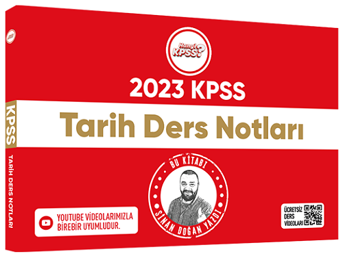 Hangi KPSS 2023 KPSS Tarih Ders Notları - Sinan Doğan Hangi KPSS Yayınları