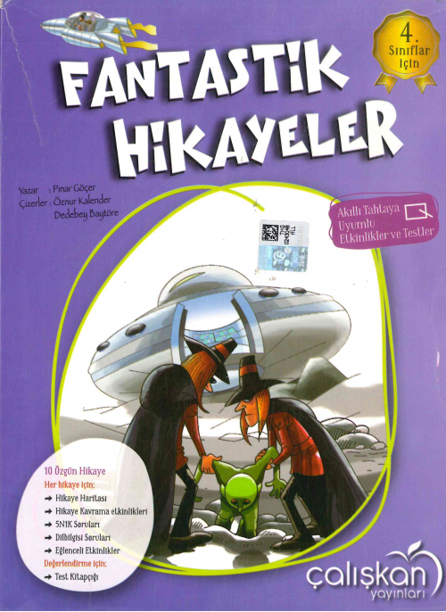 Çalışkan Fantastik Hikayeler Seti (10 Kitap) Çalışkan Yayınları