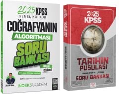 CBA + İndeks 2025 KPSS Tarihin+Coğrafya Pusulası Soru Bankası 2 li Set - İsmail Adıgüzel CBA + İndeks Akademi Yayınları