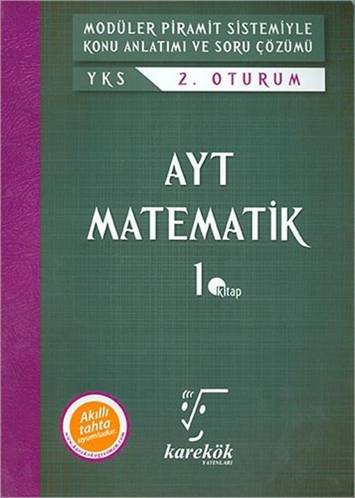 Karekök YKS AYT Matematik MPS Konu Anlatımlı Soru Bankası 1. Kitap Karekök Yayınları