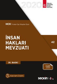 Seçkin İnsan Hakları Mevzuatı Cep Kitabı Seçkin Yayınları