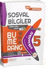 Günay 5. Sınıf Sosyal Bilgiler Bumerang Soru Bankası Günay Yayınları