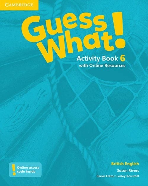 Cambridge Guess What Level 6 Activity Book with Online Resources British English Cambridge Yayınları