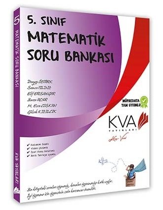 SÜPER FİYAT - KVA Koray Varol 5. Sınıf Matematik Soru Bankası KVA Koray Varol  Yayınları