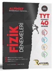 Rasyonel YKS TYT Fizik Alpinist Aşamalı 40 Deneme Rasyonel Yayınları