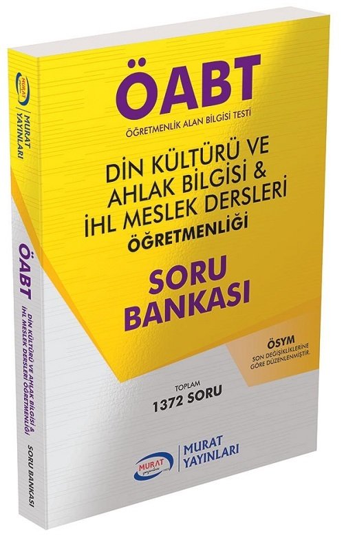 Murat ÖABT Din Kültürü ve Ahlak Bilgisi Öğretmenliği Soru Bankası - Cesim Karadağ Murat Yayınları