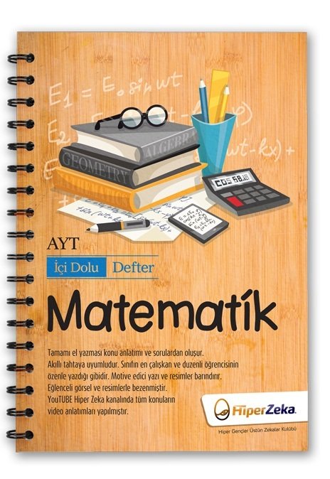 Hiper Zeka YKS AYT Matematik İçi Dolu Defter Hiper Zeka Yayınları