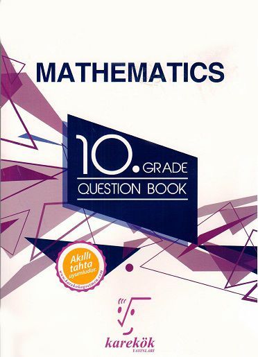 Karekök 10. Sınıf Mathematics Grade Qestion Book Karekök Yayınları