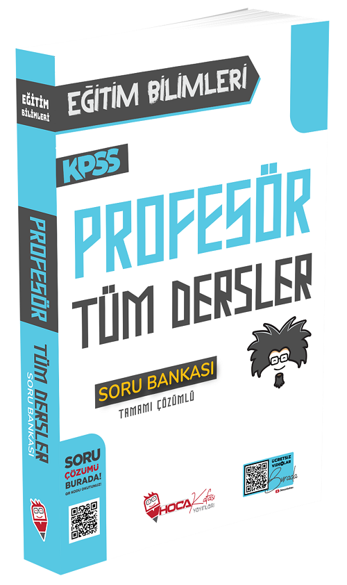 Hoca Kafası KPSS Eğitim Bilimleri Profesör Soru Bankası Çözümlü Hoca Kafası Yayınları