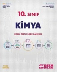 Esen 10. Sınıf Kimya Konu Özetli Soru Bankası Esen Yayınları