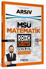 Marka MSÜ Matematik Çıkmış Sorular Son 7 Yıl Konu Konu Çözümlü Arşiv Serisi Marka Yayınları