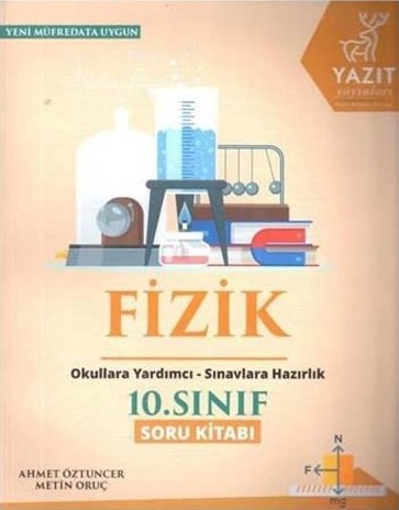 Yazıt 10. Sınıf Fizik Soru Bankası Yazıt Yayınları