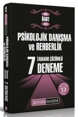 SÜPER FİYAT - Pegem 2019 ÖABT Psikolojik Danışma ve Rehberlik 7 Deneme Çözümlü Pegem Akademi Yayınları