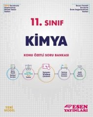 Esen 11. Sınıf Kimya Konu Özetli Soru Bankası Esen Yayınları