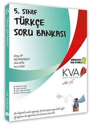 SÜPER FİYAT - KVA Koray Varol 5. Sınıf Türkçe Soru Bankası KVA Koray Varol  Yayınları