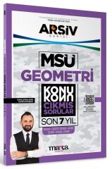 Marka MSÜ Geometri Çıkmış Sorular Son 7 Yıl Konu Konu Çözümlü Arşiv Serisi Marka Yayınları