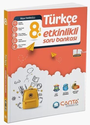 Çanta 8. Sınıf Türkçe Etkinlikli Soru Bankası Çanta Yayınları