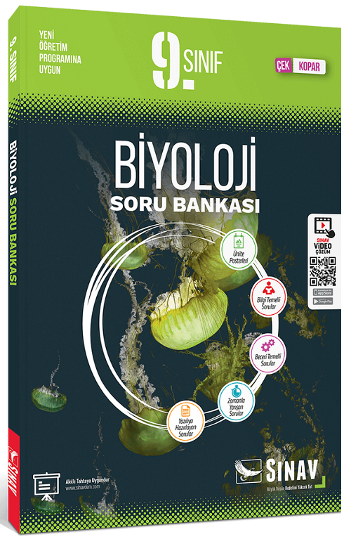 Sınav 9. Sınıf Biyoloji Soru Bankası Sınav Yayınları